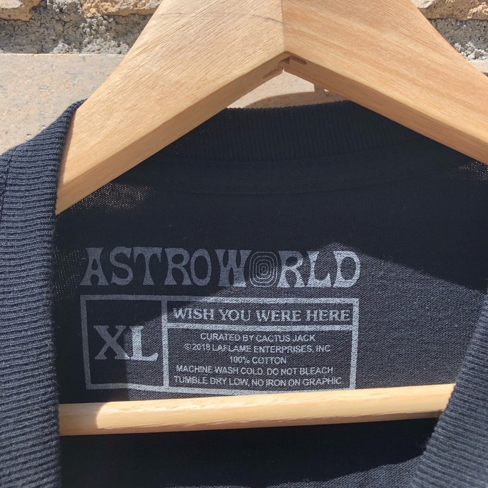Travis Scott astroworld wish you were here T-shirt - Picture 8 of 8